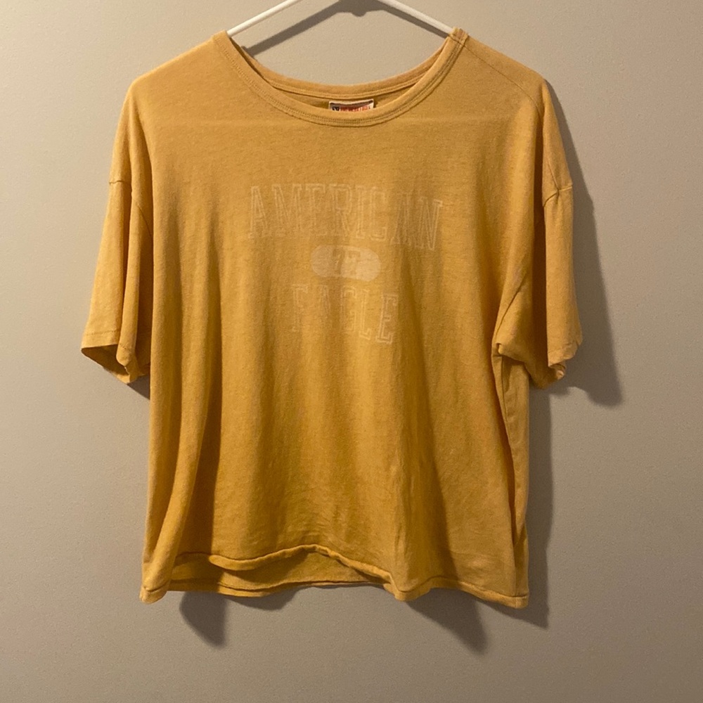 American Eagle Vintage Tee- Size S- Yellow